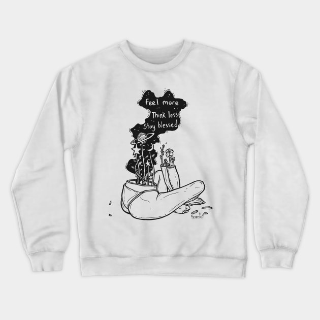 feel more Crewneck Sweatshirt by neomlei